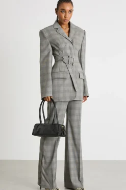 Pantalone in saglia - Grigio
