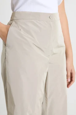 Pantalone in taffetà - Grigio