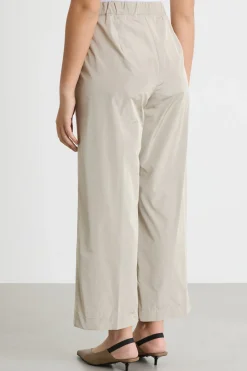 Pantalone in taffetà - Grigio