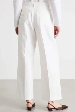 Pantalone in tela - Bianco