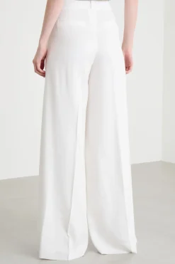 Pantalone in twill - Bianco