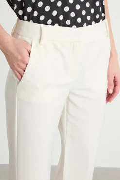 Pantalone in twill tecnico - Bianco