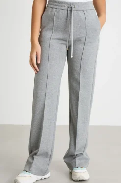 Pantalone jogging in jersey doppio - Grigio