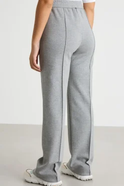 Pantalone jogging in jersey doppio - Grigio