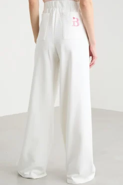 Pantalone morbido in felpa - Bianco