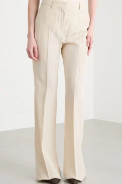 Pantalone palazzo - Beige