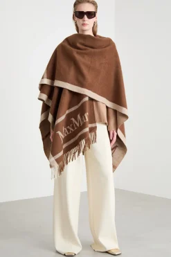 Pantalone palazzo in maglia - Bianco