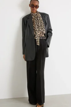 Pantalone palazzo - Nero