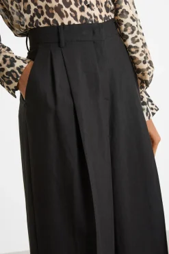 Pantalone palazzo - Nero