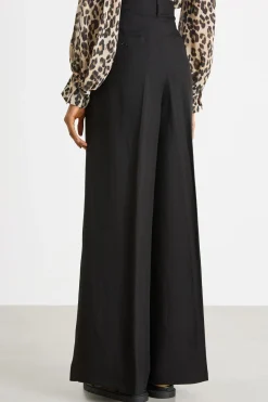 Pantalone palazzo - Nero