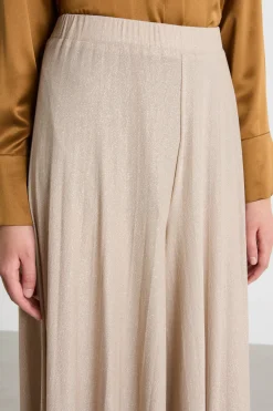 Pantalone plissé - Beige