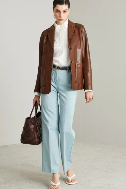 Pantalone regolare in cotone - Carta Da Zucchero