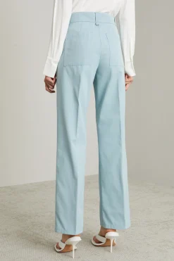 Pantalone regolare in cotone - Carta Da Zucchero