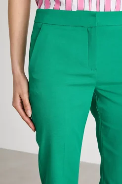 Pantalone semi flare - Verde
