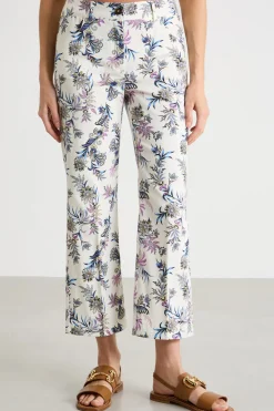 Pantalone stampato - Bianco