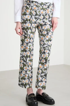 Pantalone stampato - Nero