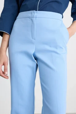 Pantalone stretch - Azzurro
