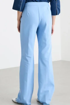 Pantalone stretch - Azzurro