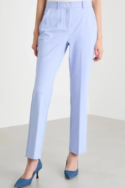 Pantalone stretch - Azzurro