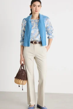 Pantalone stretch - Beige