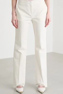Pantalone stretch - Bianco