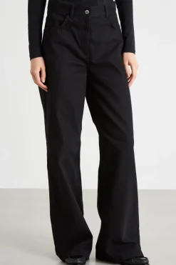 Pantalone wide leg - Nero