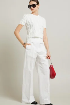 Pantaloni a palazzo - Bianco