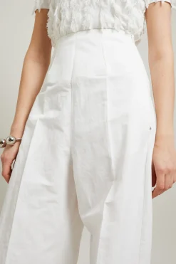 Pantaloni a palazzo - Bianco