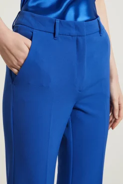 Pantaloni a palazzo in cady - Bluette