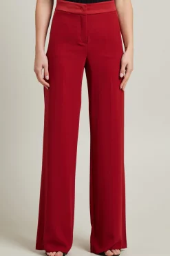 Pantaloni a palazzo - Rosso