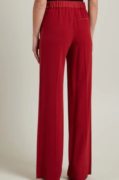 Pantaloni a palazzo - Rosso