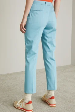 Pantaloni a sigaretta - Acqua Marina