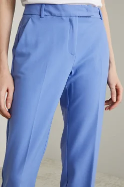 Pantaloni a sigaretta - Azzurro
