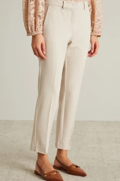Pantaloni a sigaretta - Beige Chiaro