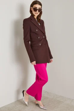 Pantaloni a sigaretta - Fucsia
