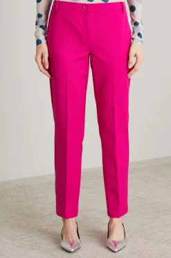 Pantaloni a sigaretta - Fucsia