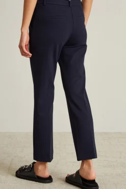 Pantaloni a sigaretta in jersey - Blu