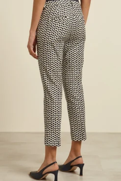Pantaloni a sigaretta - Nero Bianco