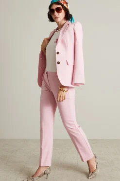 Pantaloni a sigaretta - Rosa