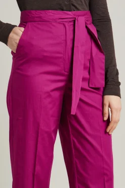 Pantaloni con fusciacca - Fucsia