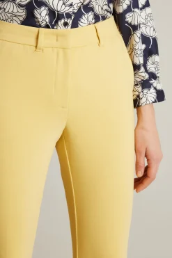 Pantaloni dritti - Giallo