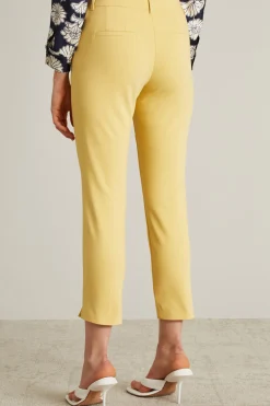 Pantaloni dritti - Giallo