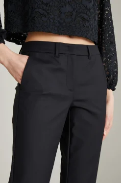 Pantaloni dritti - Nero