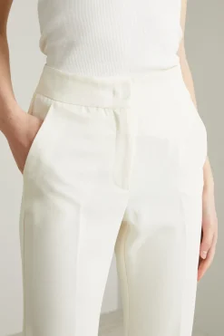 Pantaloni flare - Bianco