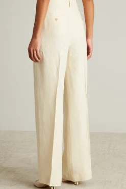 Pantaloni in batavia - Bianco
