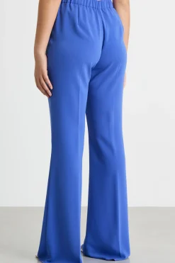 Pantaloni in cady fluido - Bluette