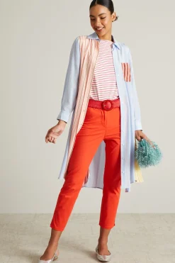 Pantaloni in cotone - Arancione