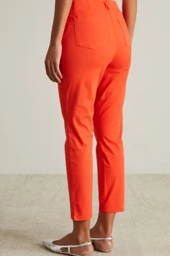 Pantaloni in cotone - Arancione