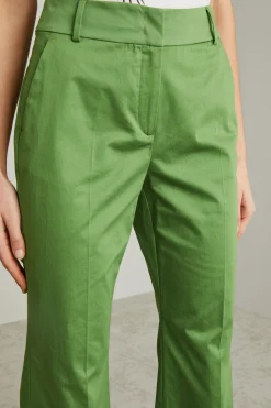 Pantaloni in cotone - Verde