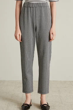 Pantaloni in jersey - Bianco Nero